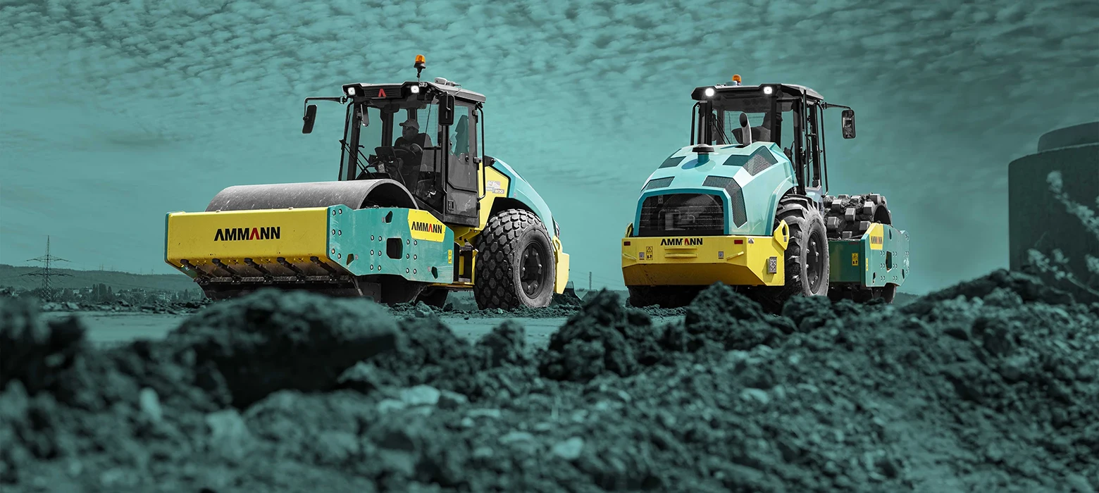 Ammann Single Drum Rollers - Performance on any jobsite Ammann Single Drum Rollers - Performance on any jobsite